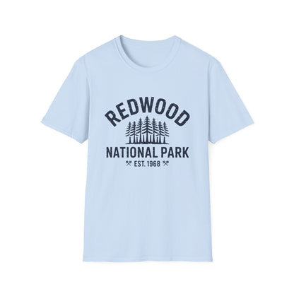 Redwood National Park Graphic T-Shirt - Softstyle White