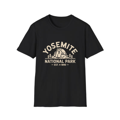 Yosemite National Park Retro Logo T-Shirt