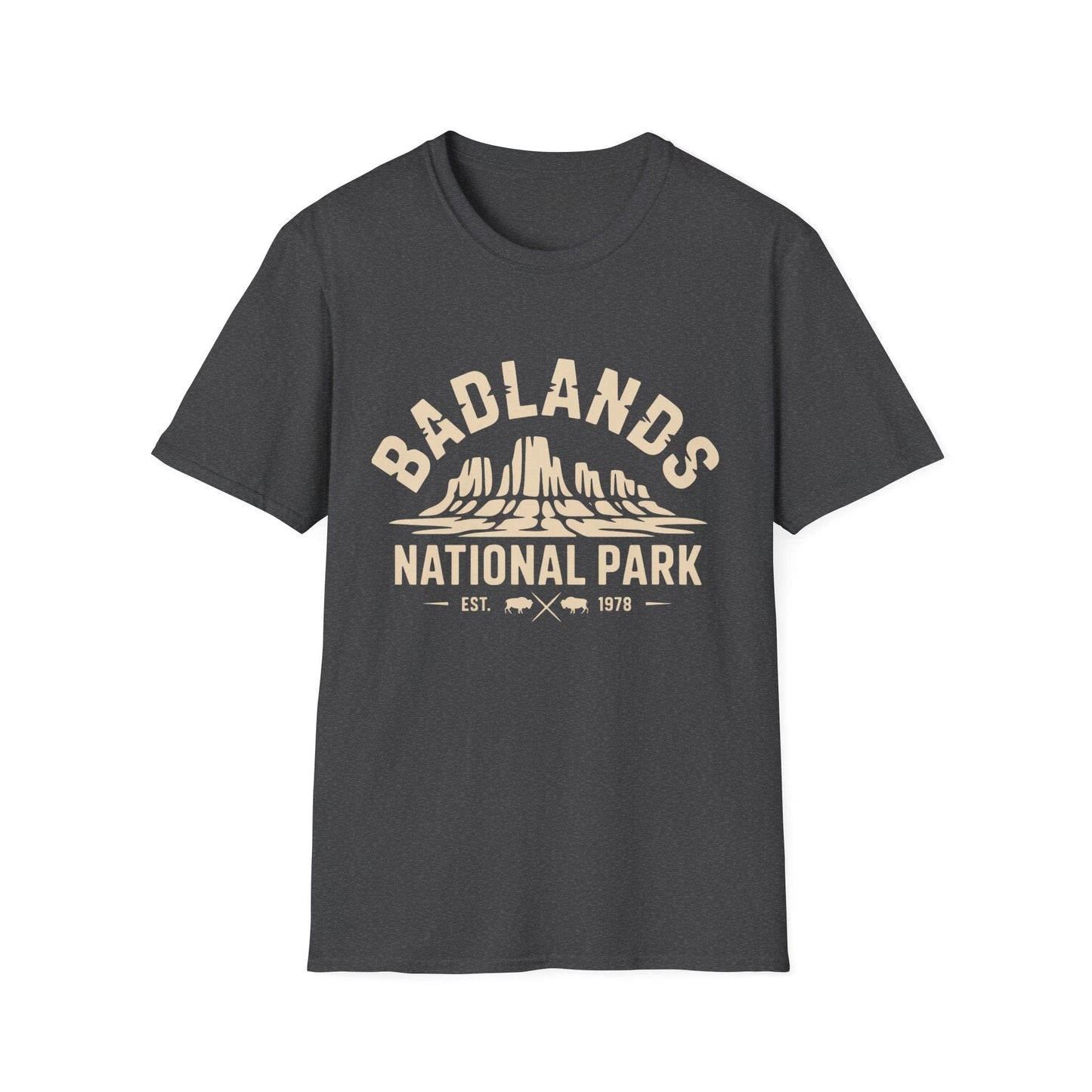 Badlands National Park Graphic T-Shirt - Unisex Cotton