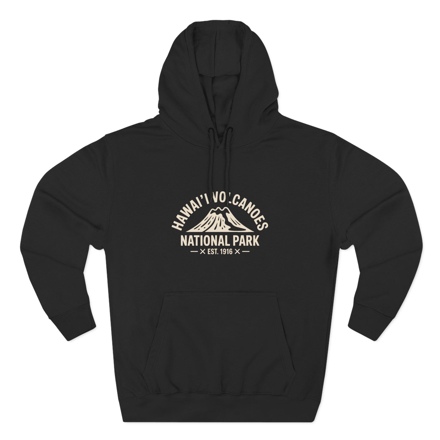 Hawai'i Volcanoes National Park Hoodie Cotton Fleece