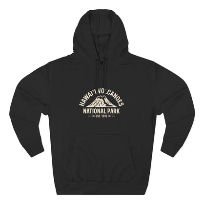 Hawai'i Volcanoes National Park Hoodie Cotton Fleece