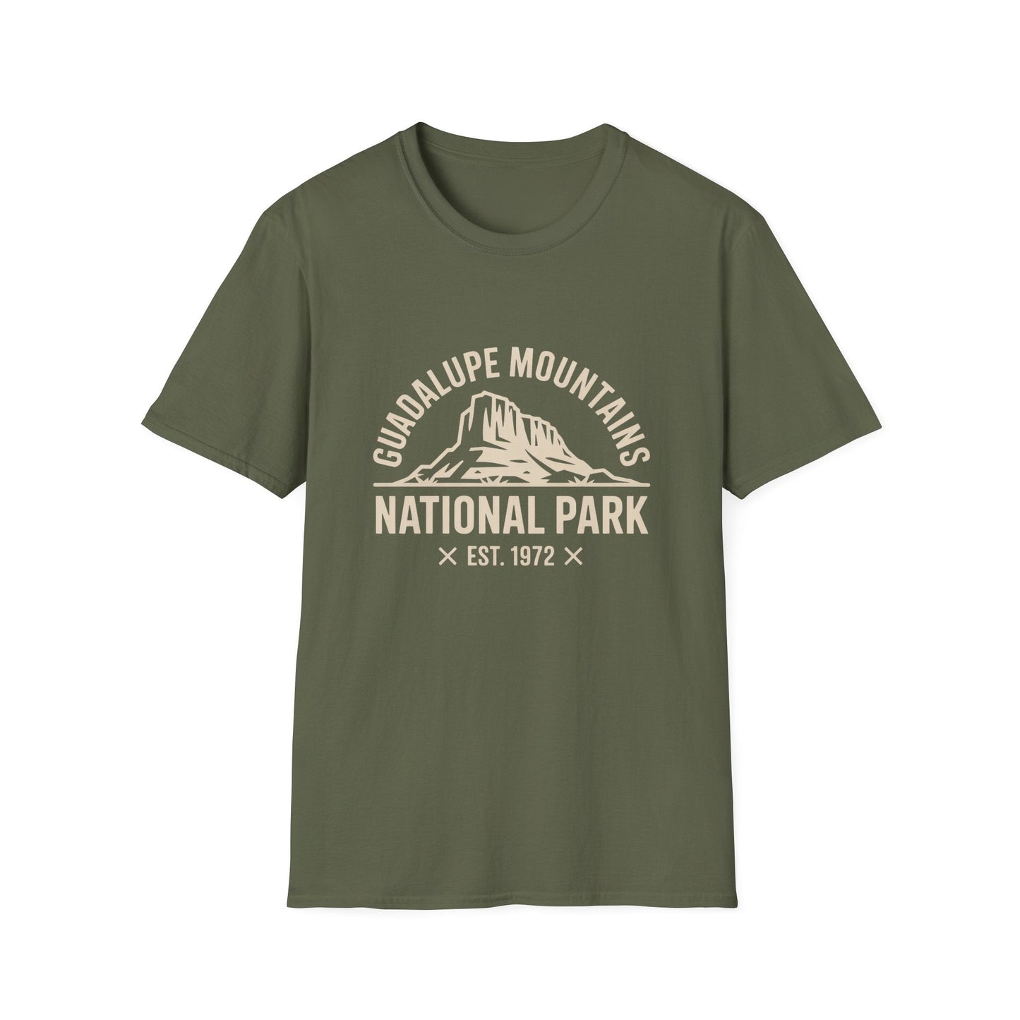 Guadalupe Mountains National Park T-Shirt - Retro Design