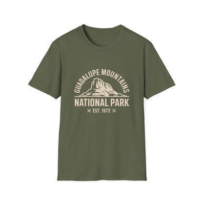Guadalupe Mountains National Park T-Shirt - Retro Design