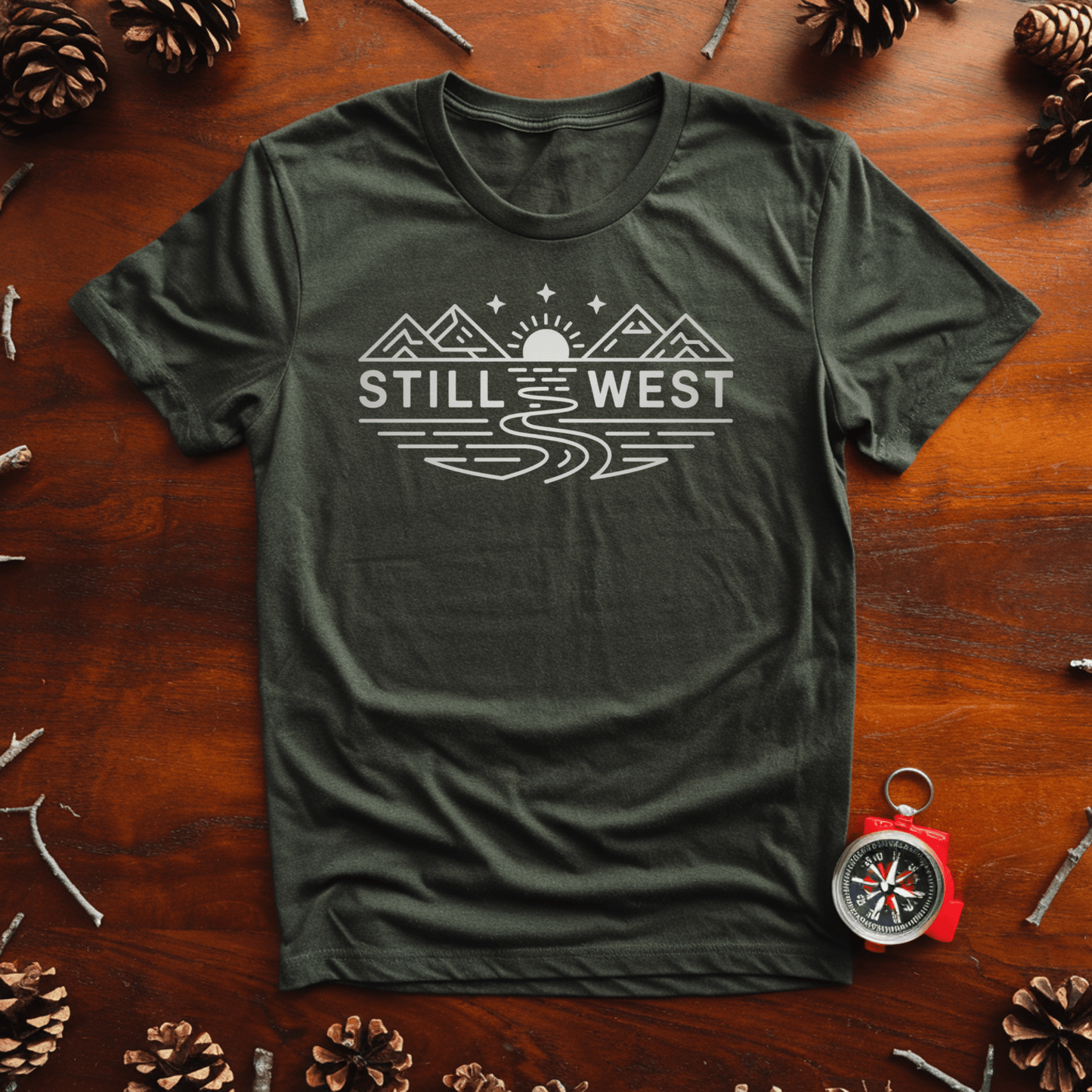 Still West Graphic T-Shirt - Live Nature