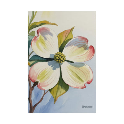North Carolina Dogwood Watercolor Art Print