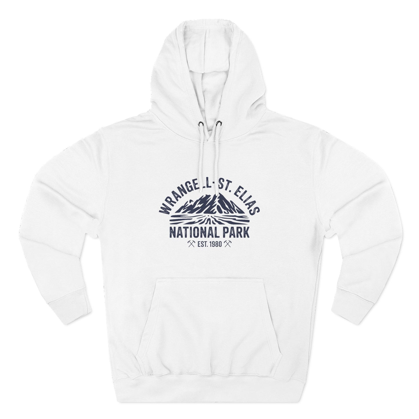 Wrangell-St. Elias National Park Hoodie Cotton Fleece