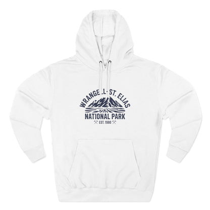 Wrangell-St. Elias National Park Hoodie Cotton Fleece