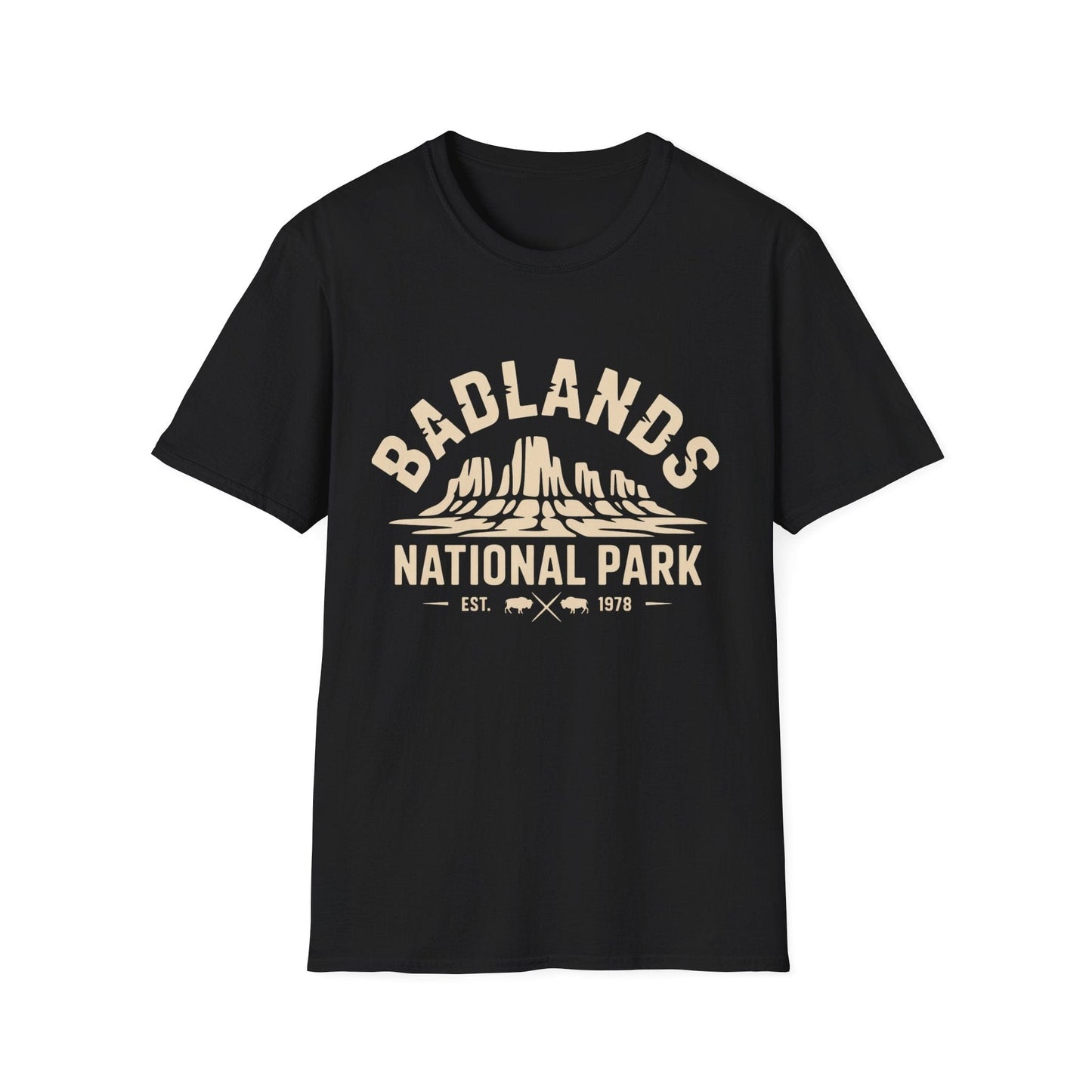 Badlands National Park Graphic T-Shirt - Unisex Cotton