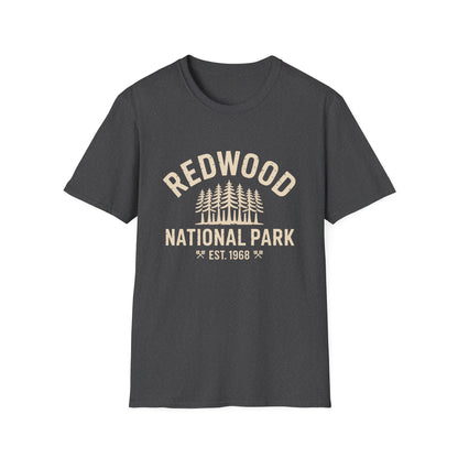 Redwood National Park Graphic T-Shirt - Softstyle White