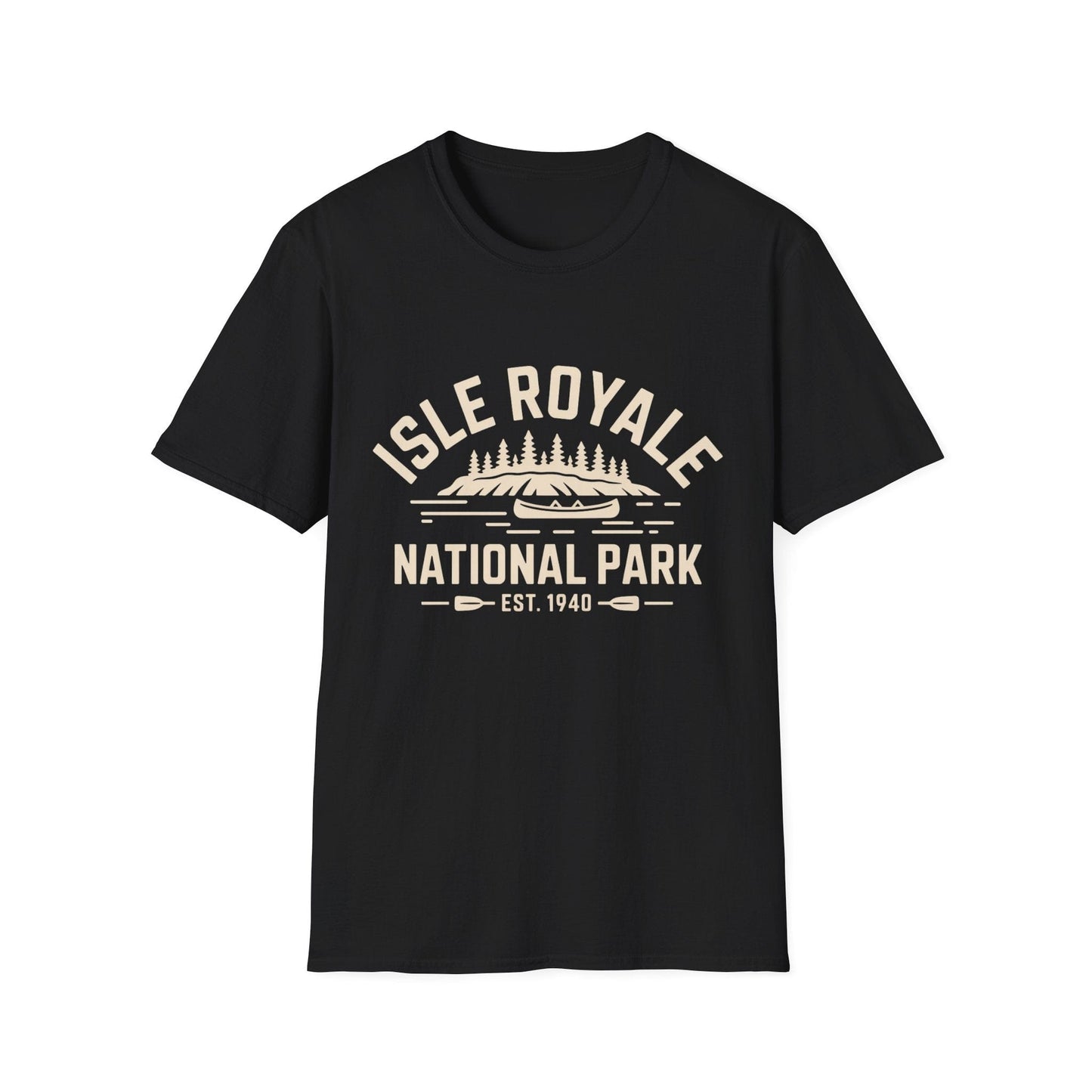 Isle Royale National Park T-Shirt - Retro Outdoor Design