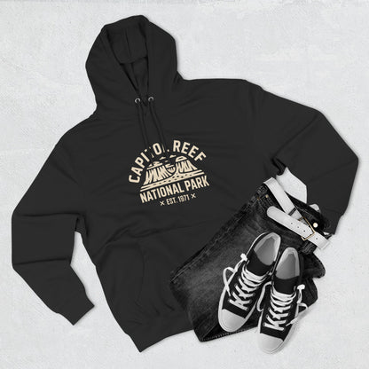 Capitol Reef National Park Fleece Hoodie White
