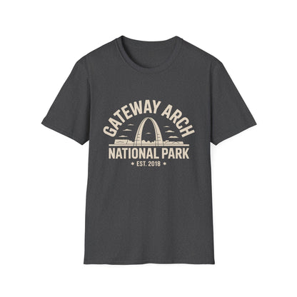 Gateway Arch National Park T-Shirt - Retro Design