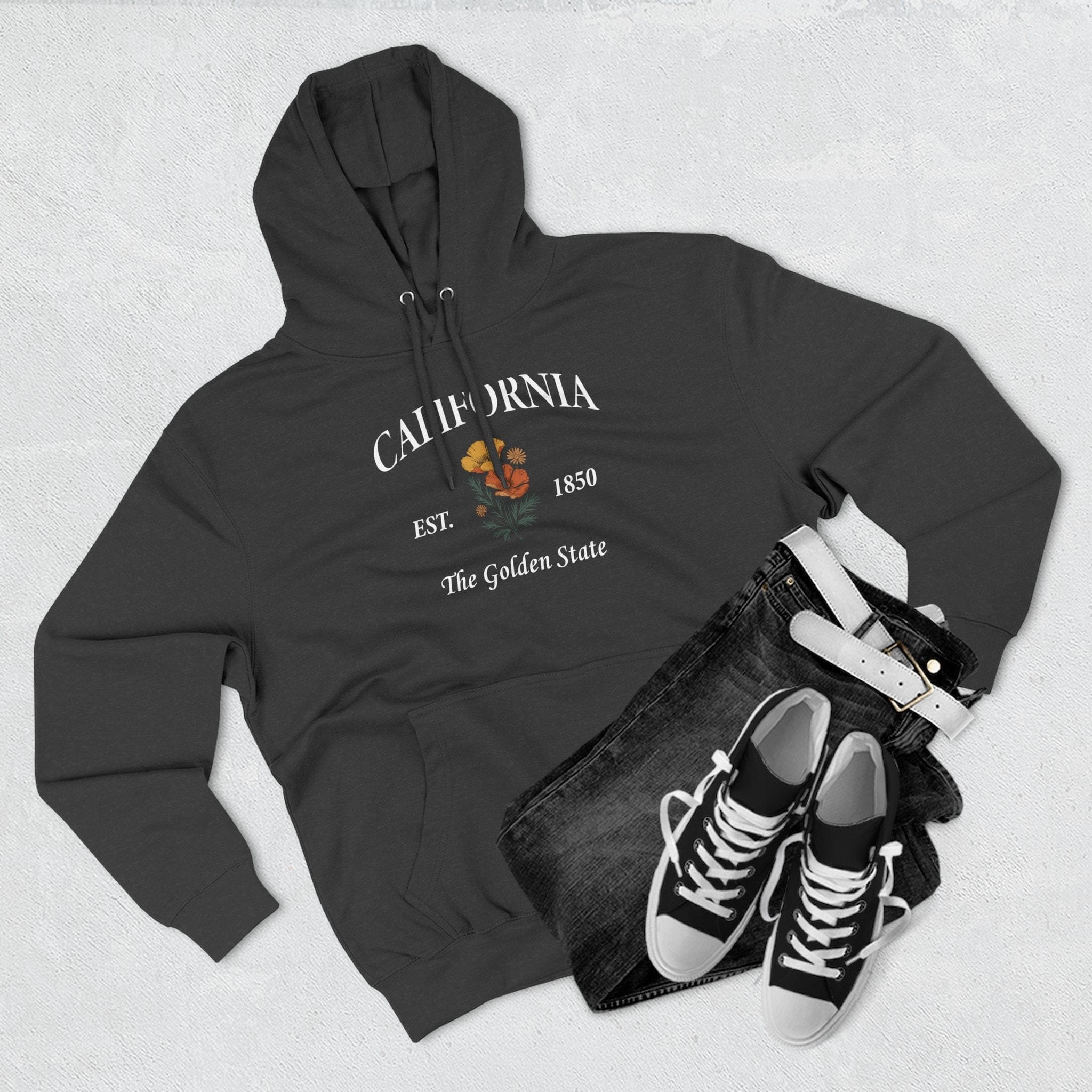 California Poppy Golden State Hoodie