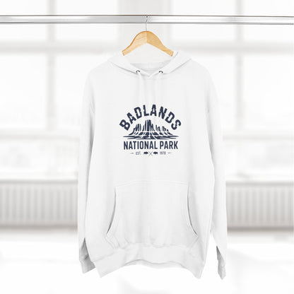 Badlands National Park Graphic Fleece Hoodie Cotton Blend