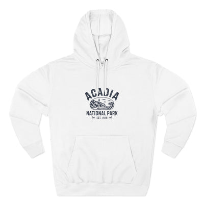 Acadia National Park Fleece Hoodie Ring Spun Cotton