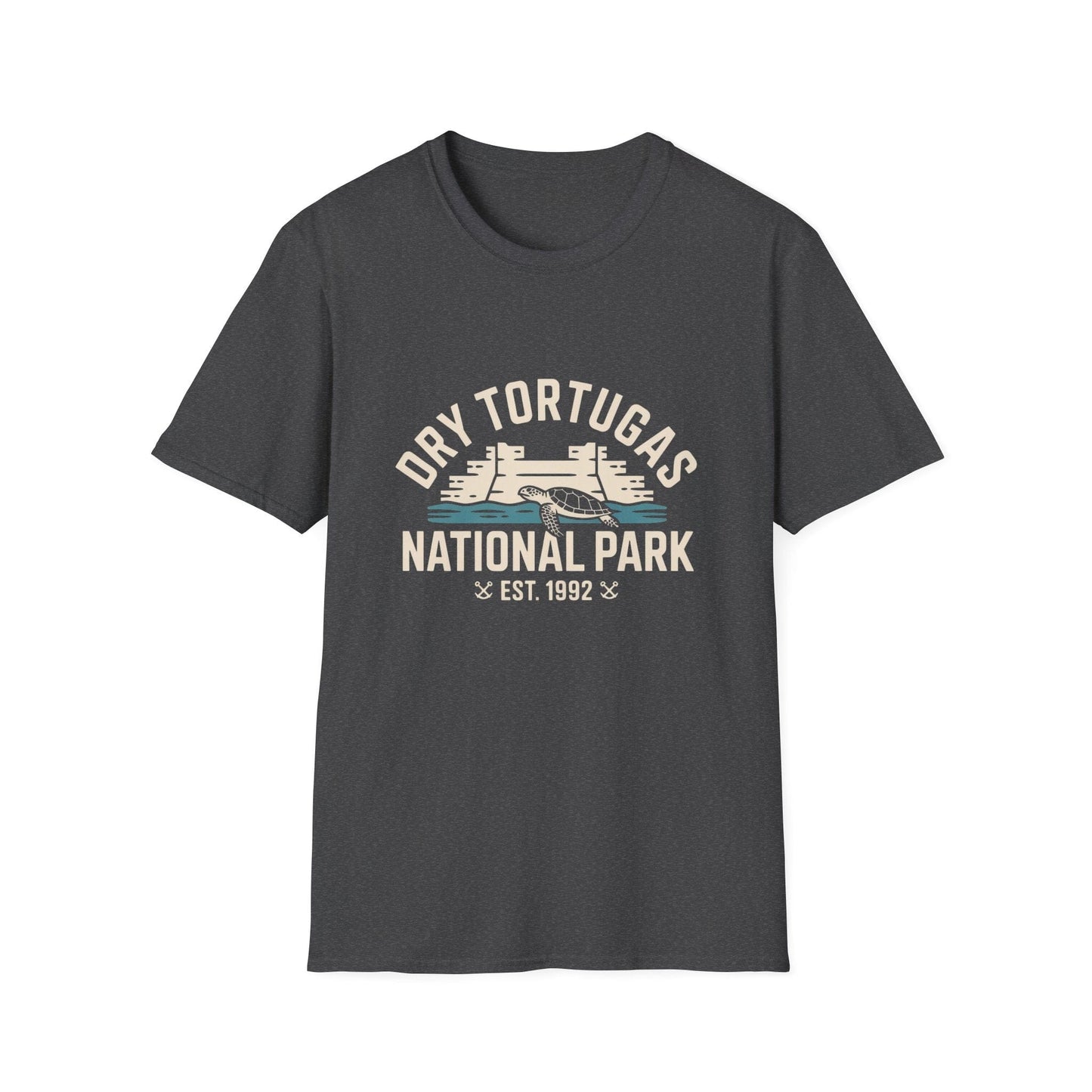 Dry Tortugas National Park T-Shirt with Turtle Design