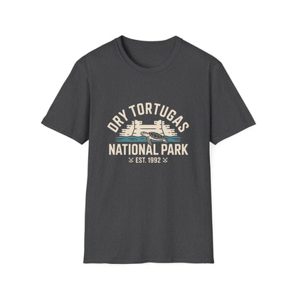 Dry Tortugas National Park T-Shirt with Turtle Design
