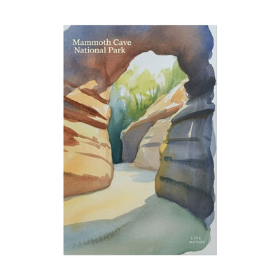 Mammoth Cave National Park Watercolor Art Print
