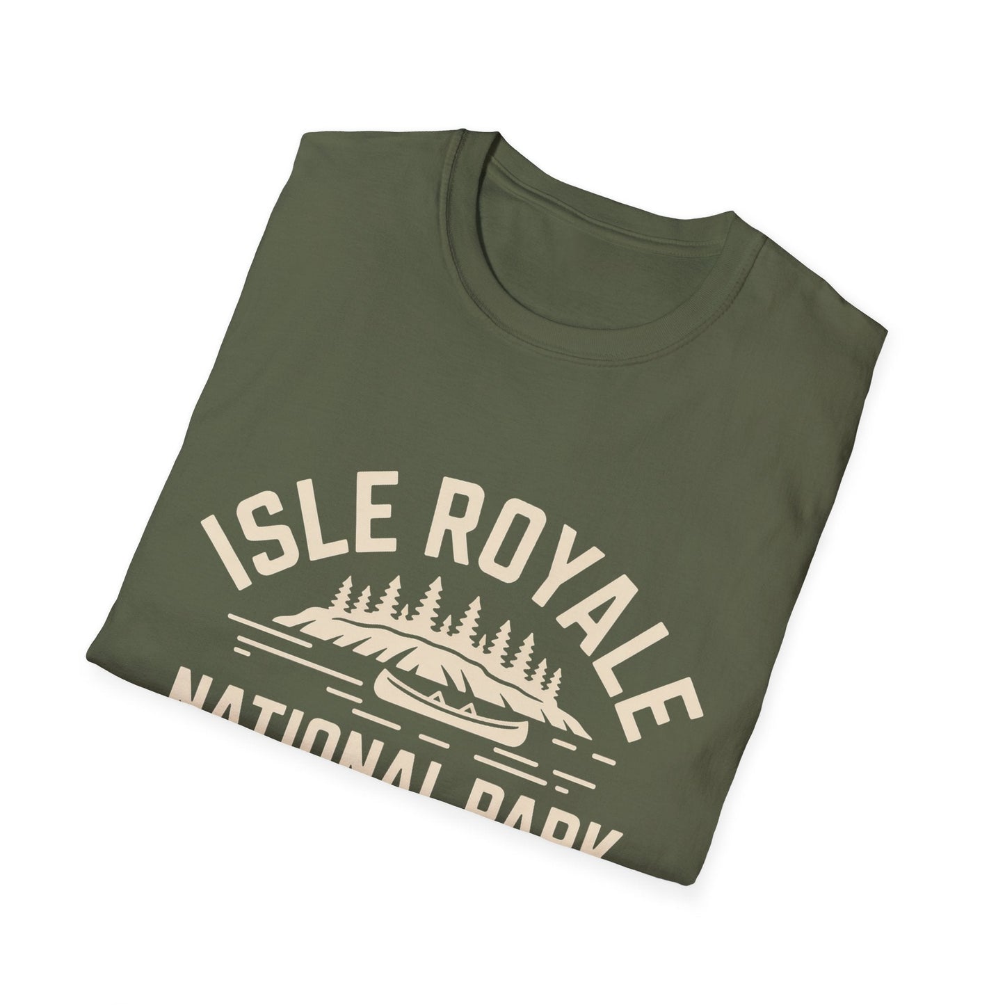 Isle Royale National Park T-Shirt - Retro Outdoor Design