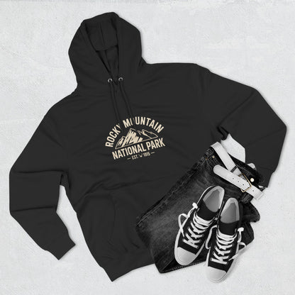 Rocky Mountain National Park Hoodie Cotton Fleece