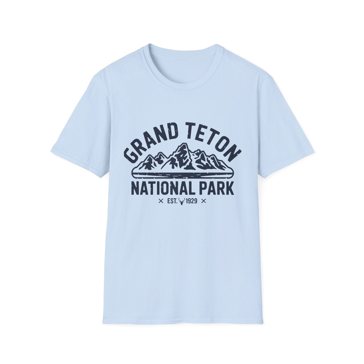 Grand Teton National Park Retro Graphic T-Shirt