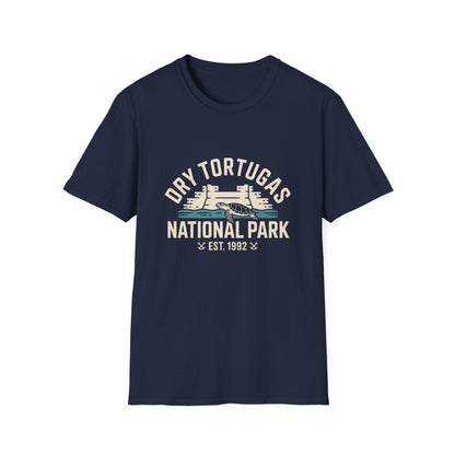 Dry Tortugas National Park T-Shirt with Turtle Design