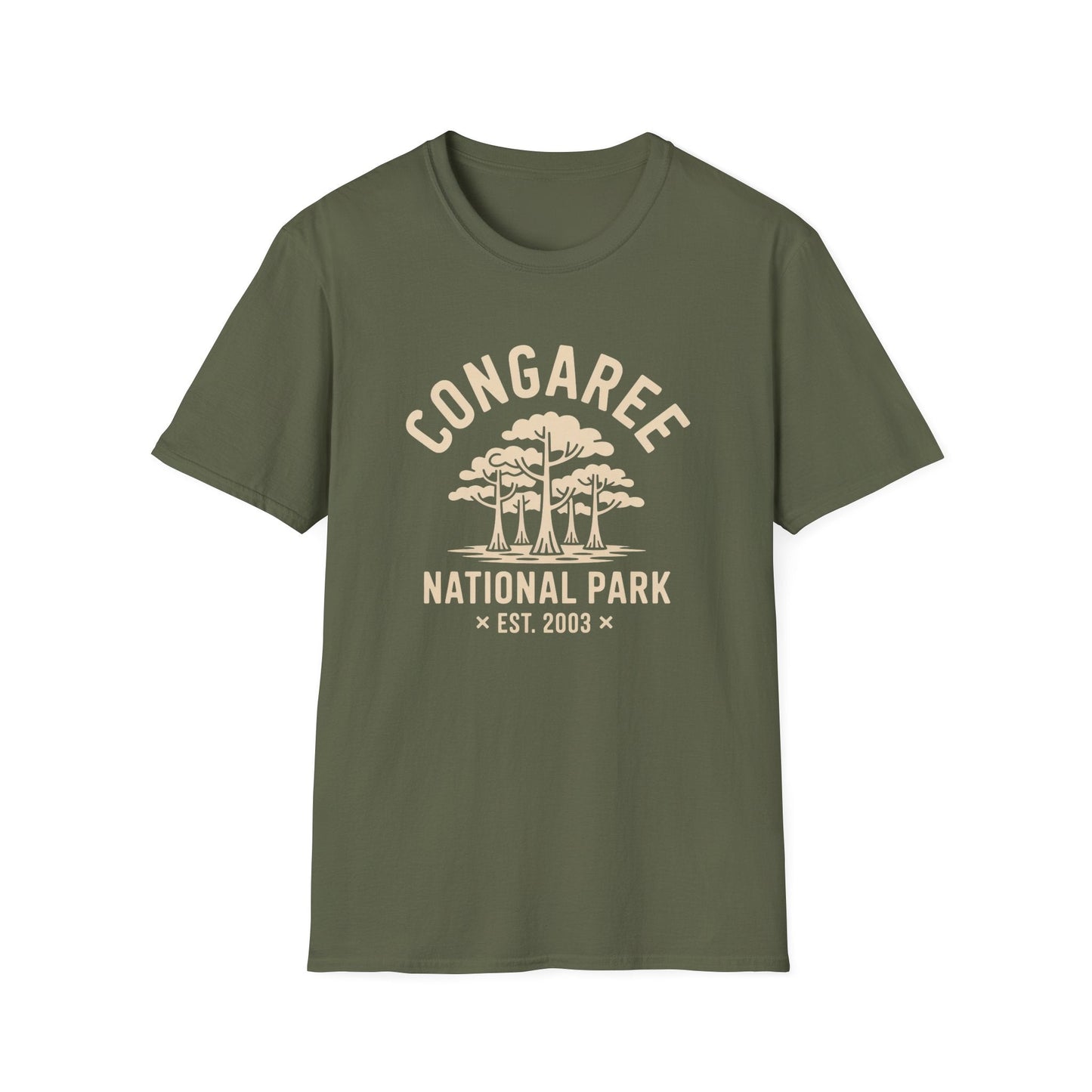 Congaree National Park Graphic T-Shirt - Unisex Softstyle