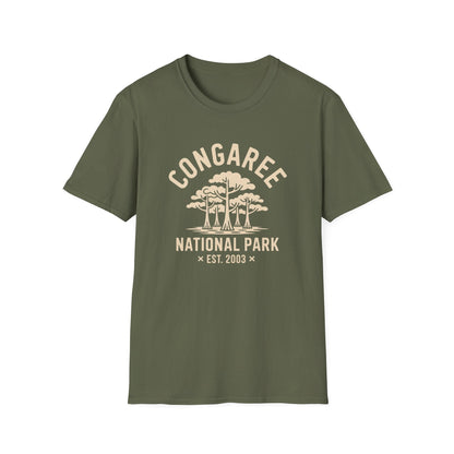 Congaree National Park Graphic T-Shirt - Unisex Softstyle