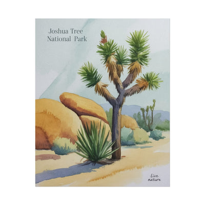 Joshua Tree National Park Watercolor Art Print