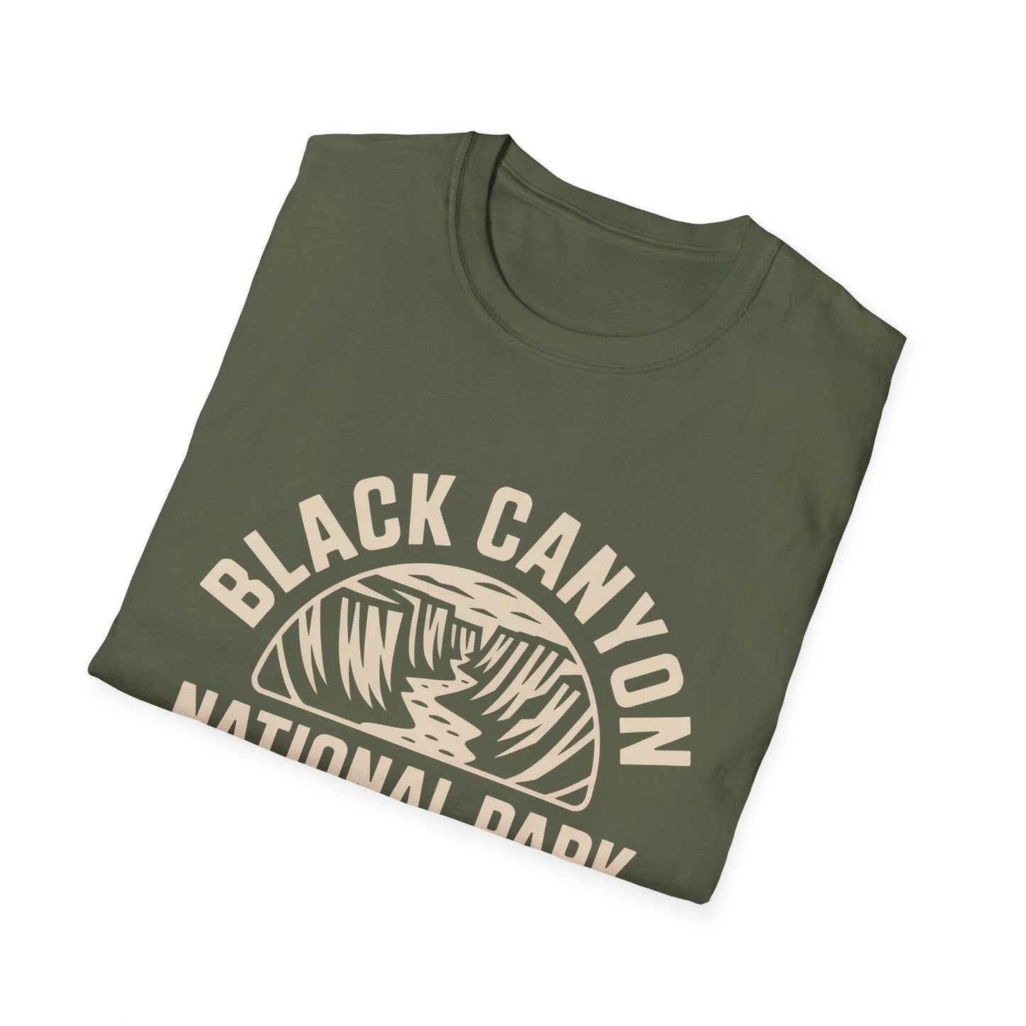 Black Canyon National Park Logo T-Shirt White