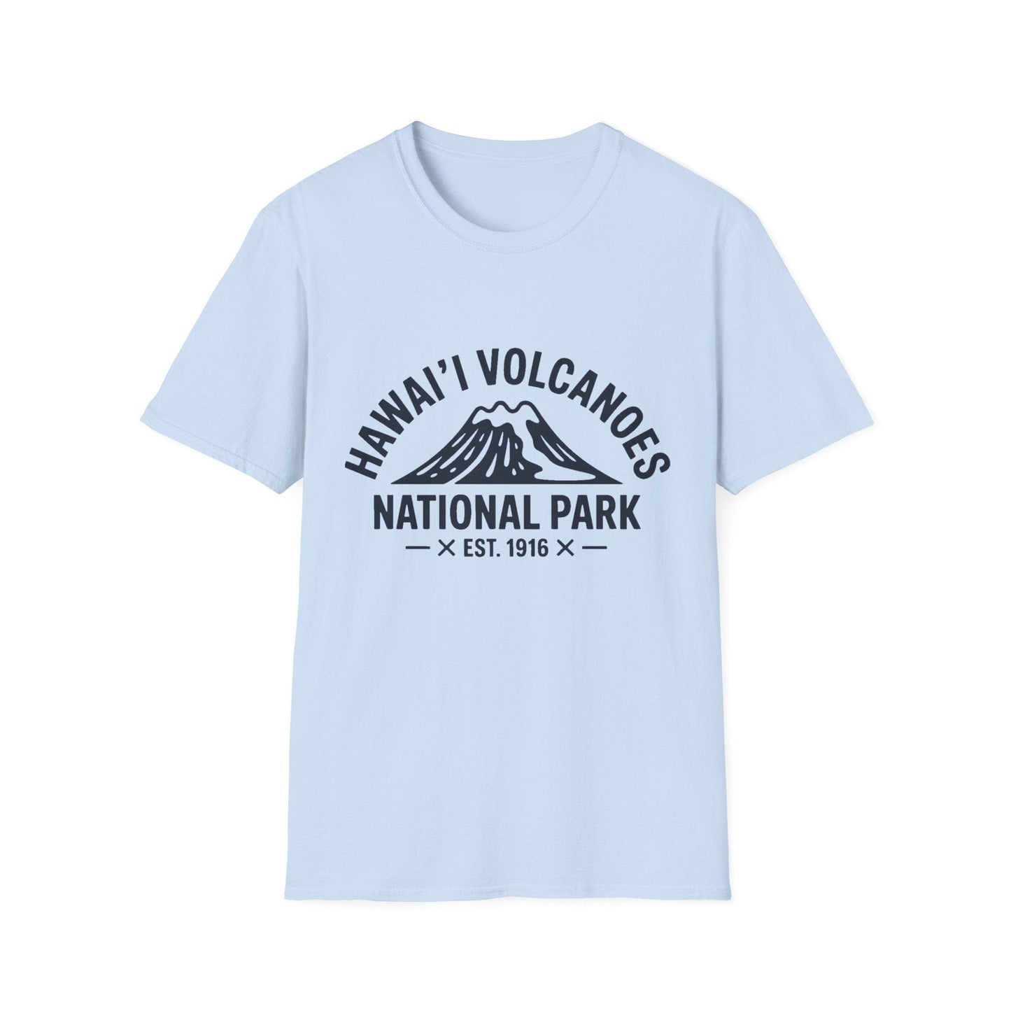 Hawai'i Volcanoes National Park T-Shirt White Cotton