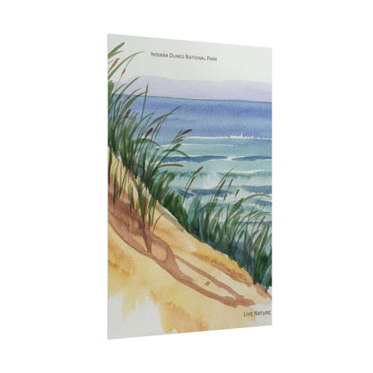 Indiana Dunes National Park Watercolor Print