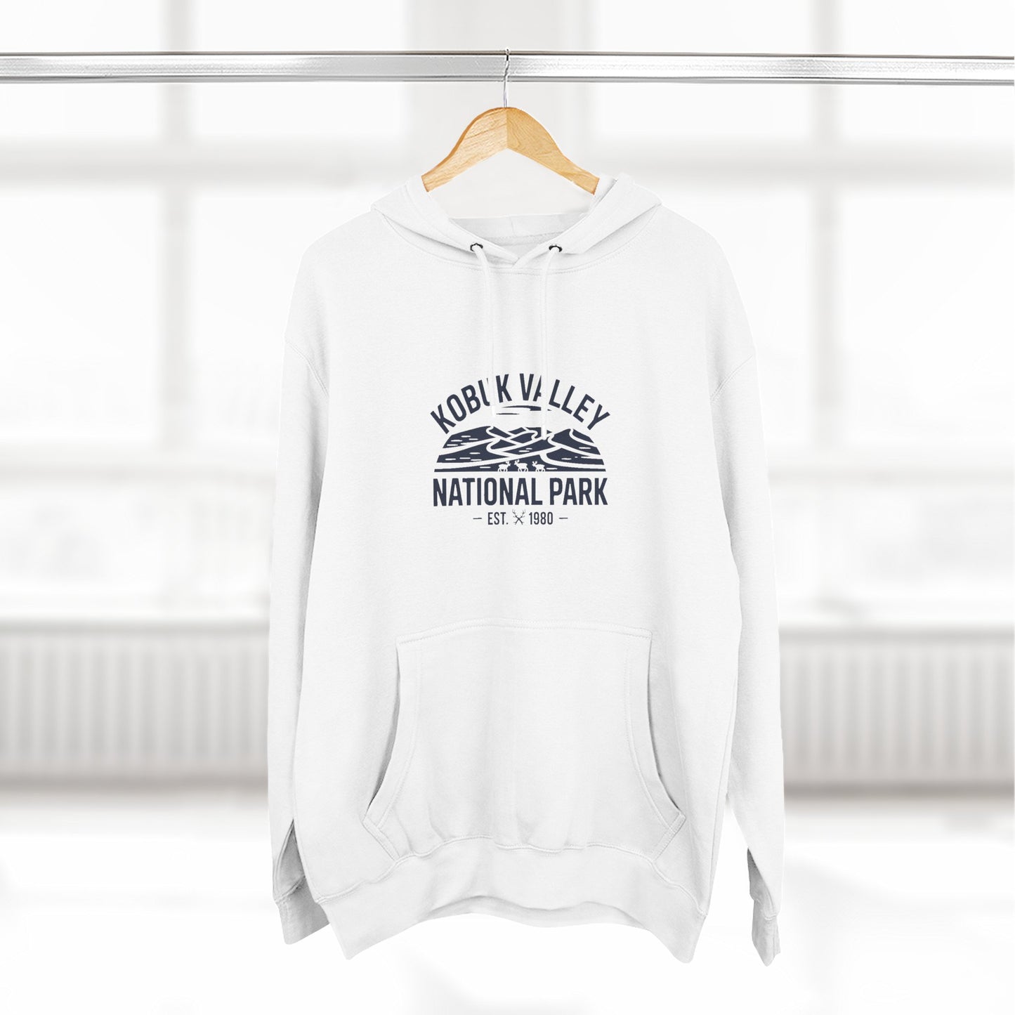 Kobuk Valley National Park Fleece Hoodie Cotton Blend