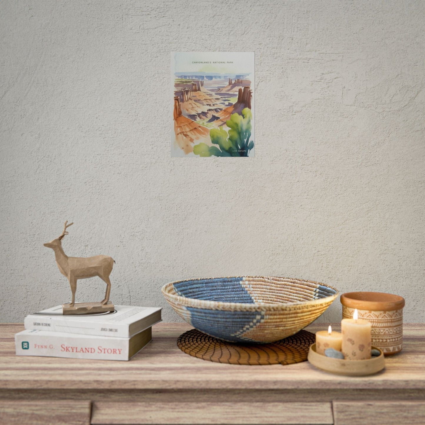 Canyonlands National Park Watercolor Art Print