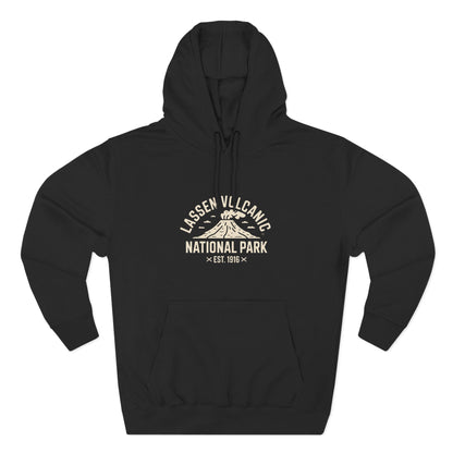 Lassen Volcanic National Park Hoodie Cotton Fleece