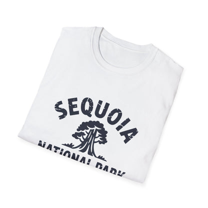 Sequoia National Park Logo T-Shirt - White Cotton