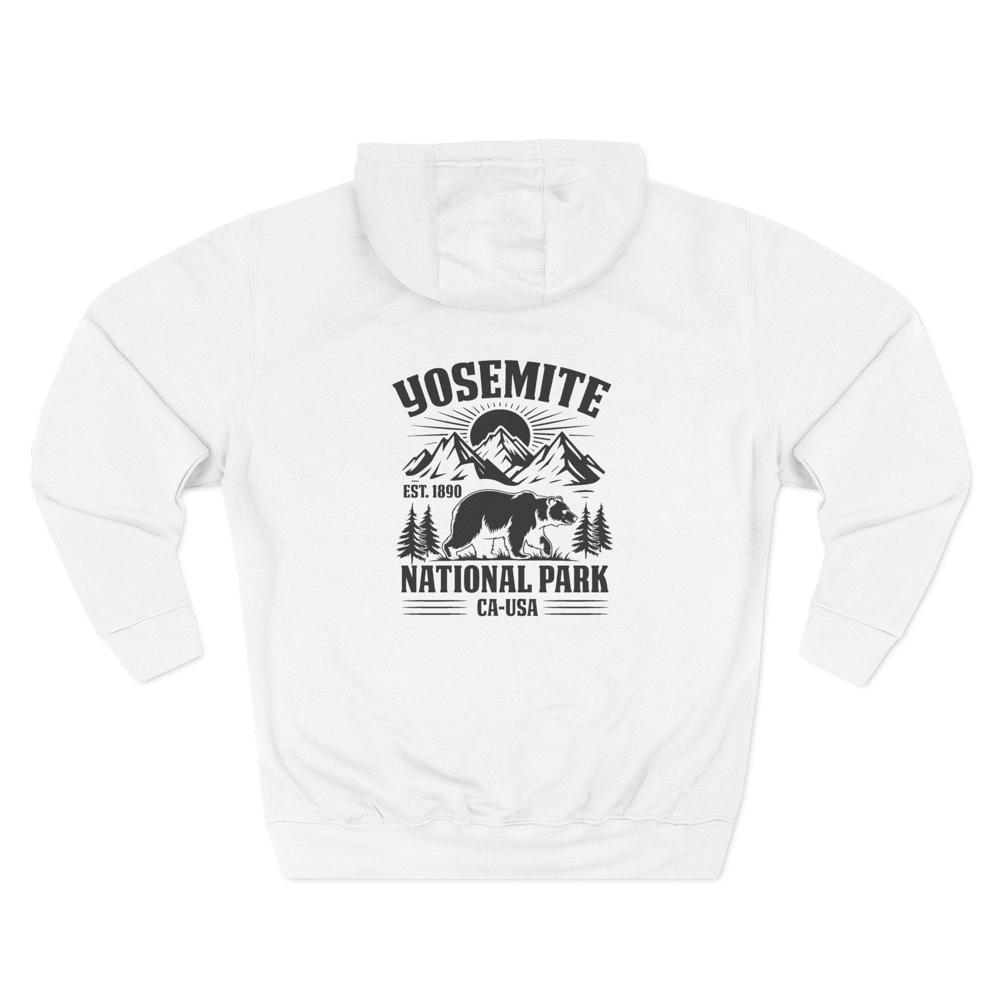 Yosemite National Park White Hoodie