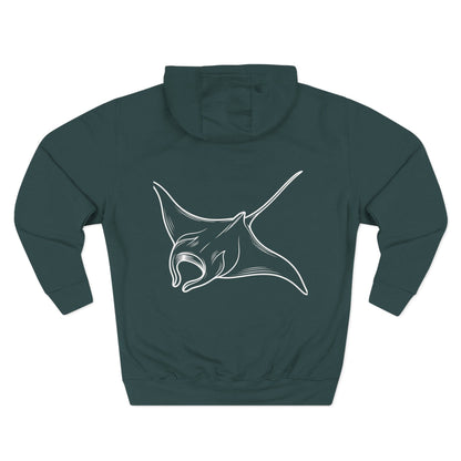 Three-Panel Fleece Hoodie - 0002_1_a-stylized-illustration-of-a-singular-ma_5xIJdV7RSOOvLbCunHjJZA_XCEp0Th7R_6KMWbxQTEitg (Front+Back) - Three-Panel Fleece Hoodie