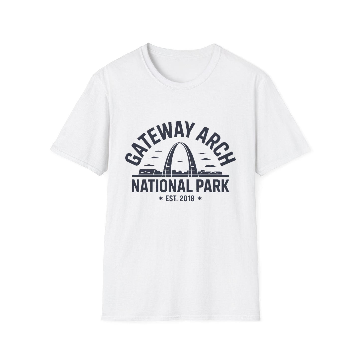 Gateway Arch National Park T-Shirt - Retro Design