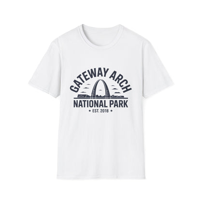 Gateway Arch National Park T-Shirt - Retro Design