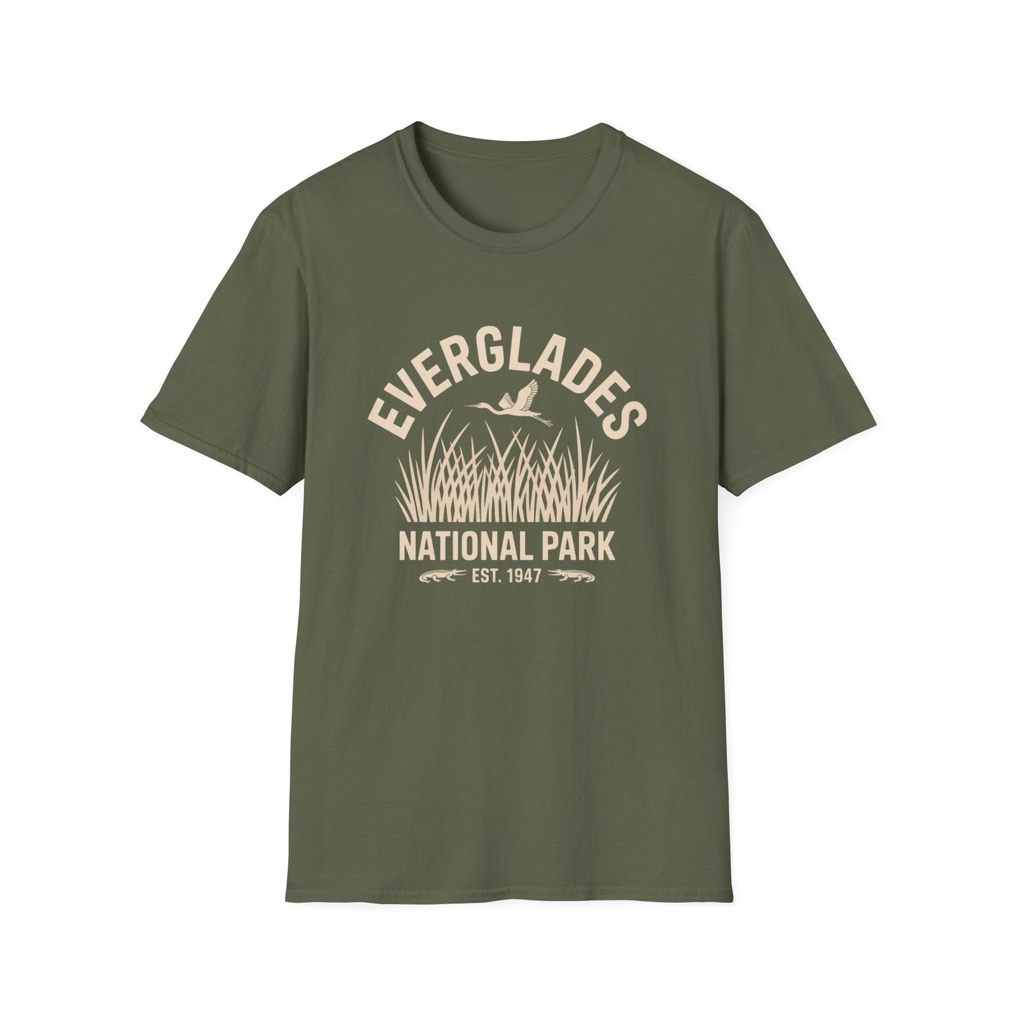Everglades National Park T-Shirt White Softstyle Tee