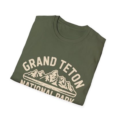Grand Teton National Park Retro Graphic T-Shirt