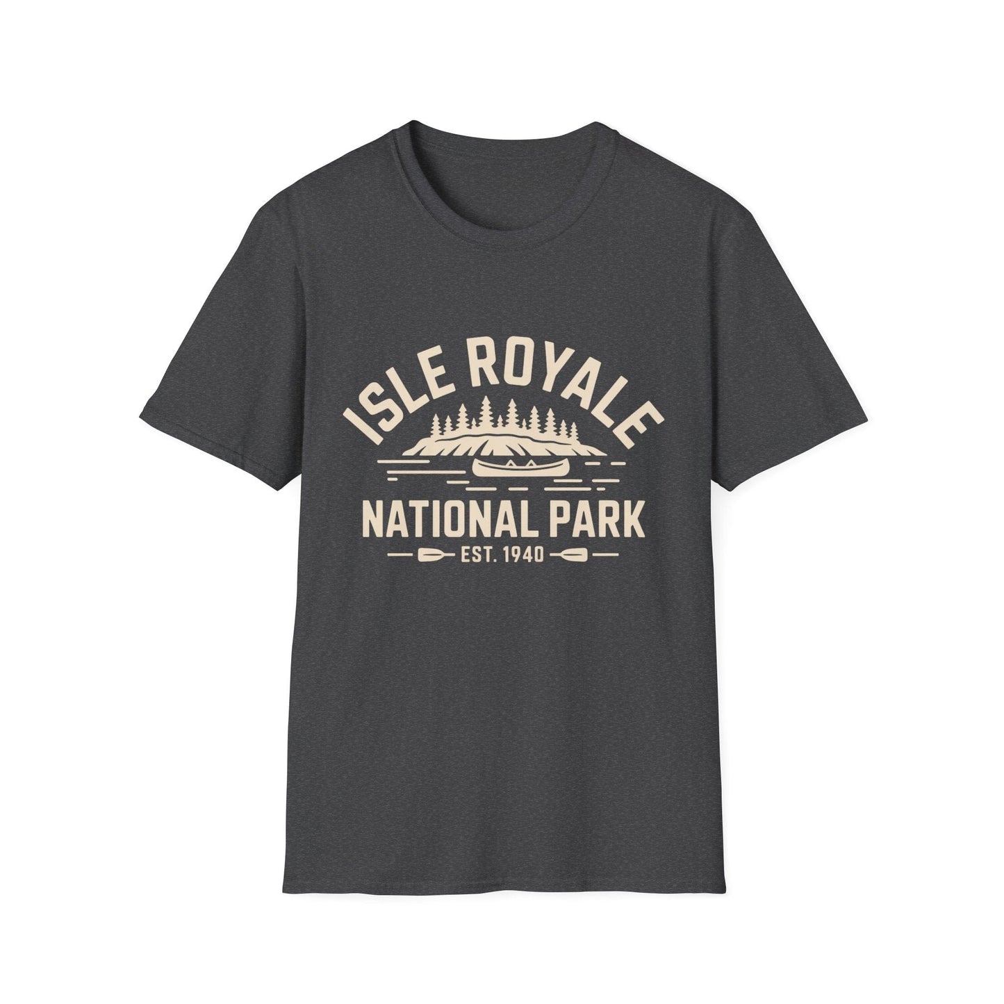 Isle Royale National Park T-Shirt - Retro Outdoor Design