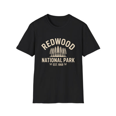 Redwood National Park Graphic T-Shirt - Softstyle White