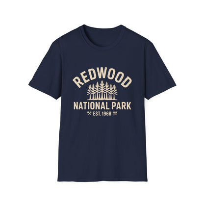 Redwood National Park Graphic T-Shirt - Softstyle White