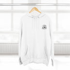 Three-Panel Fleece Hoodie - 1 (Front+Back) - Three-Panel Fleece Hoodie (Smart: Original on dark)