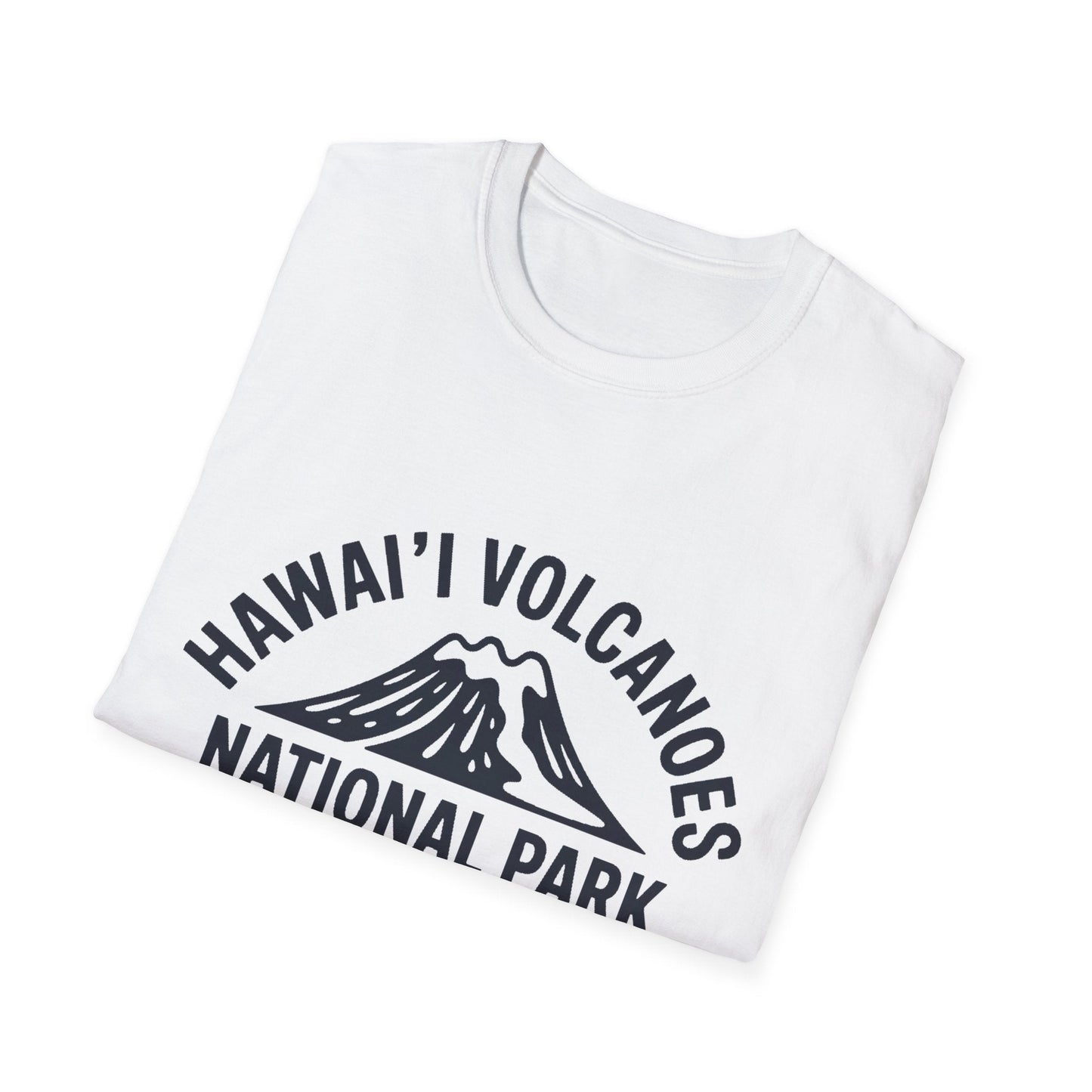 Hawai'i Volcanoes National Park T-Shirt White Cotton