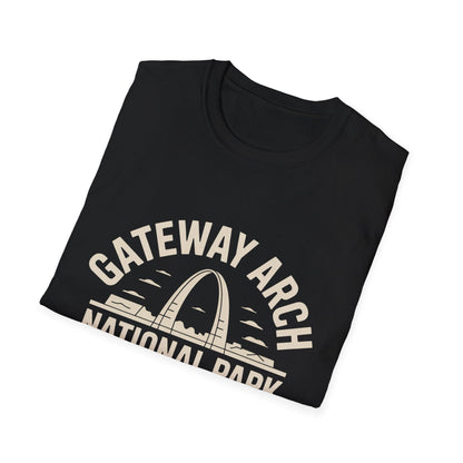 Gateway Arch National Park T-Shirt - Retro Design