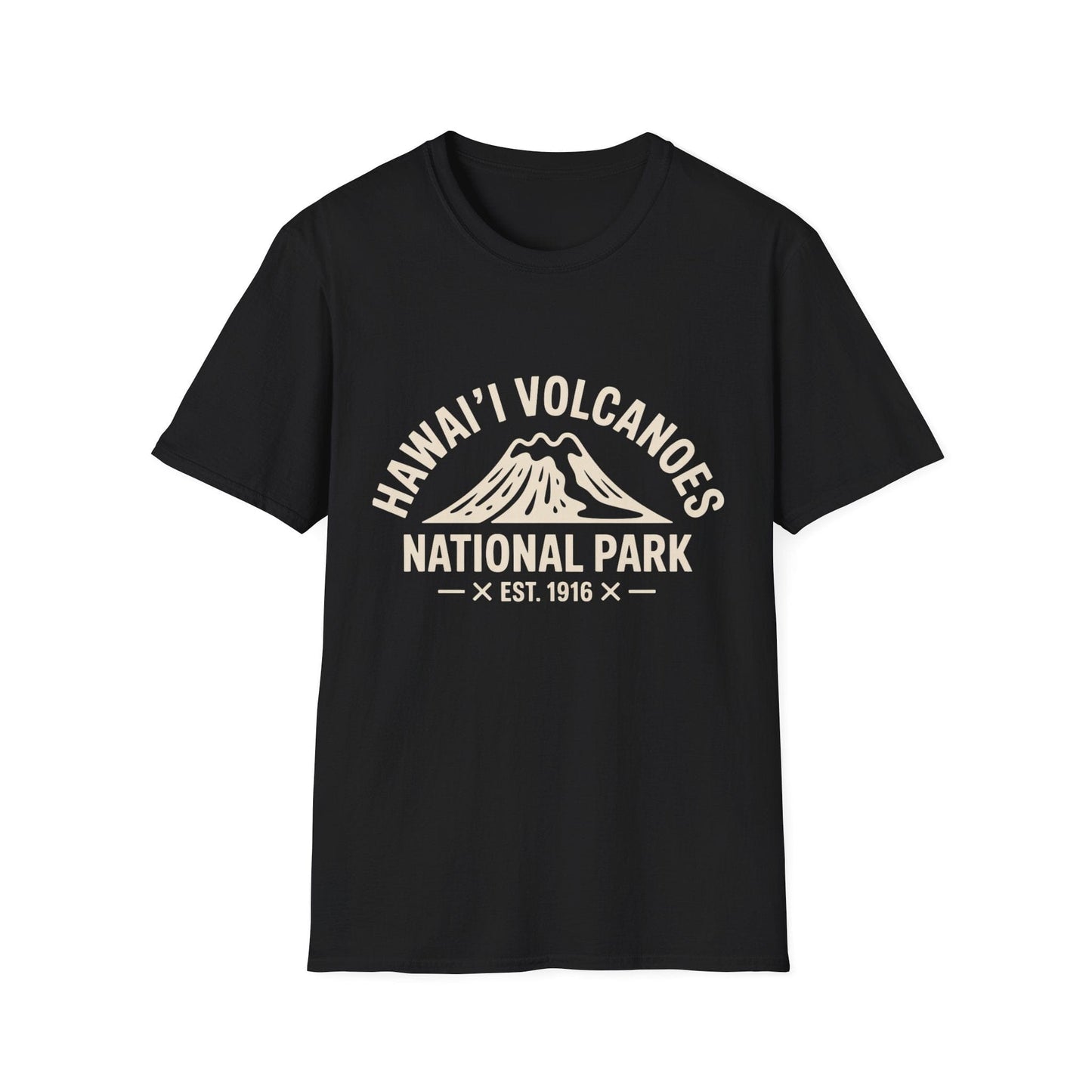 Hawai'i Volcanoes National Park T-Shirt White Cotton