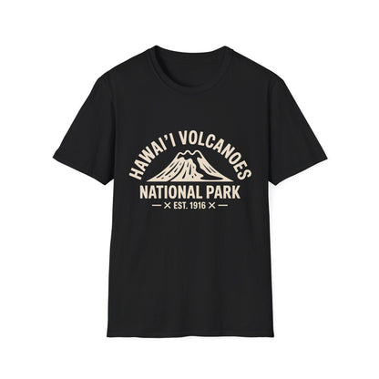 Hawai'i Volcanoes National Park T-Shirt White Cotton